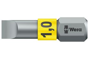 05056066001 EMBOUT À FENTE, 1 MM X 5,5 MM X 25 MM WERA