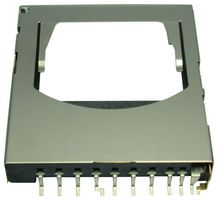 MC002015 SD Card Conn, Push-Push, 9Pos, SMT multicomp Pro