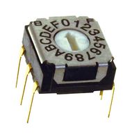 Sh-7070MC Rotary Code SW, 16Pos, Hex COMP0.1A, 5V Nidec Copal Electronics