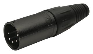 FC6161 Connector, xlr, Plug, 5Pos, Cable Cliff Electronic Components