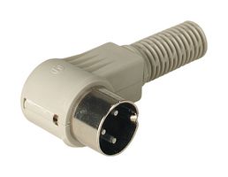 MAWI 30 B DIN Audio/Video Conn, Plug, 3Pos, PE Hirschmann