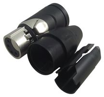 AX4F Socket, xlr, Free, Nickel, 4WAY Amphenol Sine/TUCHEL