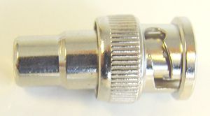 PS000182 Adaptor, BNC Plug-RCA Jack multicomp Pro