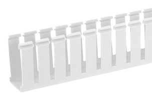 G2X3WH6 Wide Slot Duct, 57.2X76.6mm, Pvc, White PANDUIT