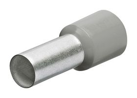 97 99 335 Wire Ferrule, Single, 11AWG, Grey, PK200 Knipex