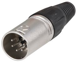 FC6160 Connector, xlr Audio, Plug, 5Pos, Cable Cliff Electronic Components