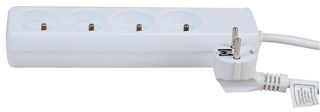 PEL00968 Power Strip, 4 Outlet, 16A, 250V, 5m Pro Elec