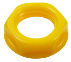 CL1420 Nut, Nylon, Yellow, 7/16"-UNF Cliff Electronic Components
