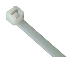TY125-18-100 Cable Tie, 136mm, Pa 66, Natural, Pk100 ABB - Thomas & BETTS