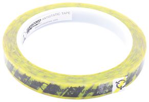242274 Clear ESD Tape,Yell. STR.,12MMX65.8m DESCO Europe (Formerly Vermason)