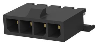 2-1445093-4 Connector, Header, 4Pos, 3mm, Pcb Amp - Te Connectivity