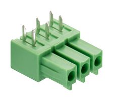 691309310003 Terminal Block, R/A Socket, 3Pos, Th Wurth Elektronik
