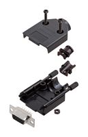 L17DTPK-P-09+L77HDE15S Hd-D Sub Connector, Rcpt, 15Pos, Solder Amphenol ICC