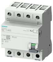 5SV3344-4 RCCB, 4P, 40A, 400VAC Siemens