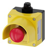 3SU1801-0NB10-4HC2 E-STOP SWITCH, SPST-NC/NC, 10A, 500V SIEMENS