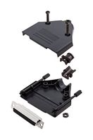 L17DTPK-P-25+L77HDB44S Hd-D Sub Connector, Rcpt, 44POS, Solder Amphenol ICC