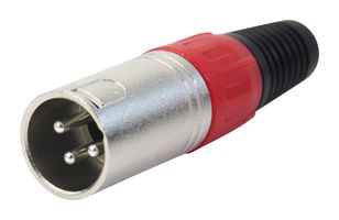 PS000012 Connector, xlr Mic, Plug, 3Pos, Cable multicomp Pro
