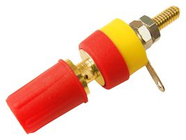 CL15511A Binding Post, 15A, Panel, Red Cliff Electronic Components