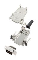 L17DTZF25-RG+L717DB25PST D Sub Connector, Plug, 25Pos, Screw Amphenol ICC