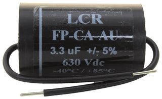 FP-CA-3.3-Au Cap, 3.3µF, 630V, 5%, PP, Panel LCR Components