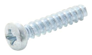 N4 0.375 PRST60 Z100 PAN HEAD POZIDRIV SCREW, STEEL, N4-20 TR FASTENINGS