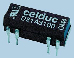D31C7100 RELAY, REED, SPDT, 30VDC, 0.25A, THT CELDUC