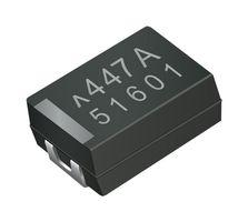 TCQD227M010R0025E Cap, 220UF, 10V, TANT, Polymer, Case D KYOCERA Avx
