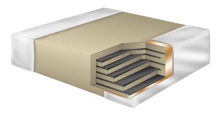 C1210X822J5GACAUTO Cap, MLCC, C0G/NP0, 8.2NF, 50V, 1210 Kemet