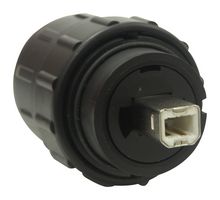 DCC-USBBB-180 Sealed USB, 2.0 Type B, Plug, IP67/IP68 SWITCHCRAFT/CONXALL