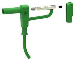 72-13674 Conn, Banana, Plug, 20A, Screw, GRN Tenma