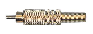 PS000093 RCA Connector, Plug, 1POS, 9.5mm multicomp Pro