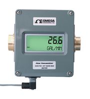 FLR8340D-BSPP FLOWMETER, 40GPM, 3500PSI, 1" NPT Omega