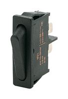 01921.1102-02 Rocker Switch, SPST, 6a, 250VAC, Black MARQUARDT