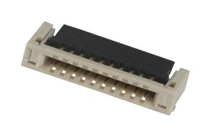 10051922-1010ELF Connector, FPC, 10Pos, 1 Row, 0.5mm Amphenol ICC