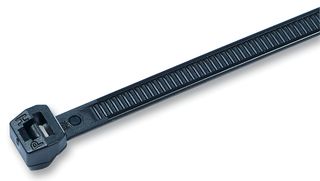 118-05900 Cable Tie, Black, 384X4.6mm, Pk100 HELLERMANNTYTON