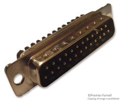 L717DB25PST Plug, D, Screw Terminal, 25WAY Amphenol ICC