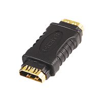 PS000191 Audio Adapter, HDMI A, Rcpt-Rcpt, Black multicomp Pro