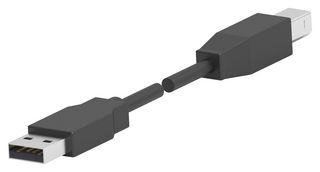 1487595-2 USB Cable, 2.0 A Plug-B Plug, 4.4ft Te Connectivity