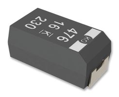 T527I107M006ATE100 Cap, 100µF, 6.3V, 20% Kemet