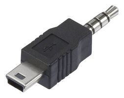 CLB-JL-8148 Adapter, Mini USB B -3.5mm Stereo Plug Clever Little Box