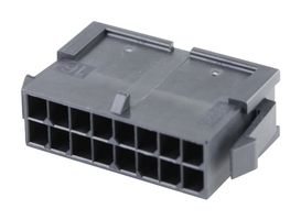 43020-1610 Connector Housing, Plug, 16Pos, 3mm Molex