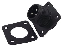 DL3102A10SL-3P.. Plug, Chassis Mount, 3WAY Amphenol Industrial