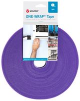 Vel-OW64107 Tape, PP, 10mm X 25m, Purple Velcro