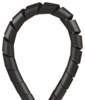 T50F-C0 Spiral Wrap, PE, 30.5m, Black PANDUIT