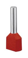 AI-Twin  2x 1   - 8 RD Terminal, Wire Ferrule, 18AWG, Red Phoenix Contact