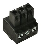 39500-0003 Terminal Block, Pluggable, 3WAY, 16AWG Molex