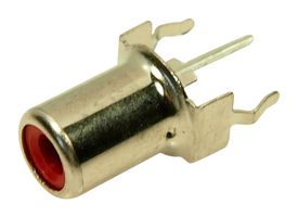 FC68401 RCA Connector, Jack, 1POS, 8.3mm, Red Cliff Electronic Components
