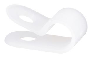 CCH44-S10-M FXDDIACLMP,.44"BDL,#10SCREW,WH,PK1000 PANDUIT