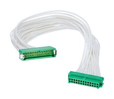 G125-MC11605L4-0300F Cable ASSY, Gecko Plug-Rcpt, 300mm Harwin