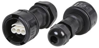 185-0A1021-P030-1 Aqua-Safe In-Line W/Proof 3P Plug 13mm ABB - ADAPTAFLEX